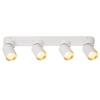 Modernistyczna lampa sufitowa ANDY ML9938 do jadalni biało złoty