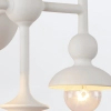 Świecznikowa lampa ścienna Cadence QN-CADENCE-6WB-WHT do salonu biały