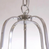 Retro LAMPA wisząca NEW YORK P08434CH Cosmolight industrialny zwis do jadalni przezroczysty
