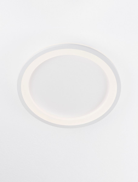 Ledowa lampa sufitowa SABINAS LE42843 sypialniana 30W 3000K biała