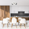 Sufitowa LAMPA plafon NUORA SPL-2855-3C-WH Italux okrągła OPRAWA metalowa regulowane reflektorki białe czarne