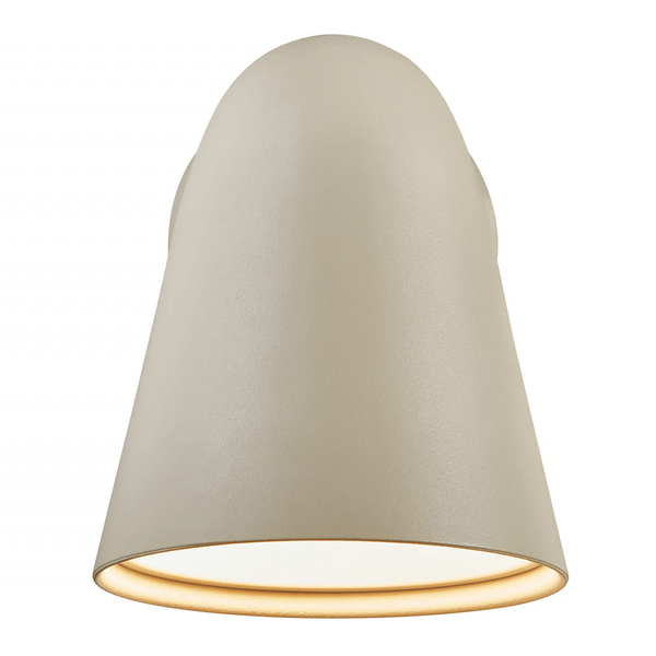 Metalowa lampa ścienna na zewnątrz FRONT 46801008 IP44 beżowy