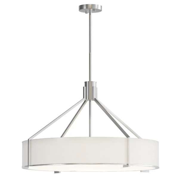 Żyrandol nad stół do jadalni Doretto Satin Nikiel 70 OR85655 nikiel