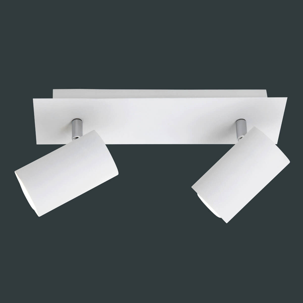 Sufitowa lampa regulowana VANTOS DL201802400 Trio tuba metalowy biały