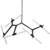 Designerska lampa wisząca Sticks ST-1001-10 black Step salonowa czarna