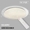 Minimalistyczna lampa sufitowa Sonic ML6411 LED 100W 3000-6000K biały