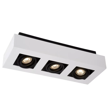 Podłużna lampa sufitowa XIRAX 09119/16/31 Lucide biała czarna