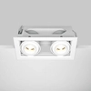 Podtynkowa lampa Metal Modern DL093-02-10W3K-W LED 20W 3000K punktowa biała