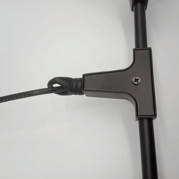 Lampa wisząca Modern orchid ST-1232-6 BLACK AMBER Step balls bursztynowa czarna