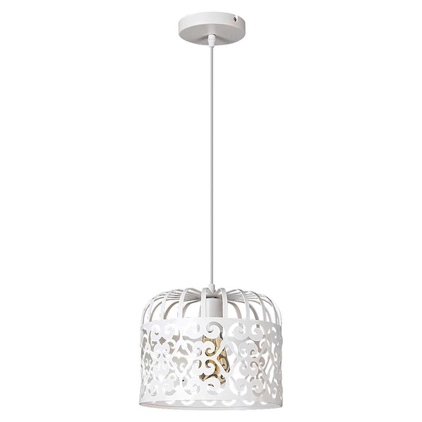 LAMPA wisząca ALESSANDRA 2156 Rabalux metalowa OPRAWA ażurowy zwis vintage czarny