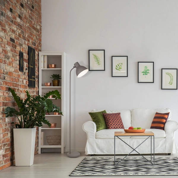 LAMPA podłogowa DEREK 4329 Rabalux stojąca OPRAWA do salonu szara