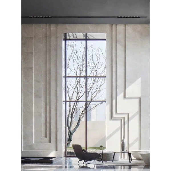 Magnetyczna szyna Magneto Abigali LWQ-1M-TRIM do salonu czarna