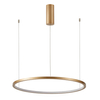 Lampa ring wisząca Vinola PND-56135B-080RPP-GD-3KS4K-TRDIMM Italux LED 48W 3000-4000K złoty