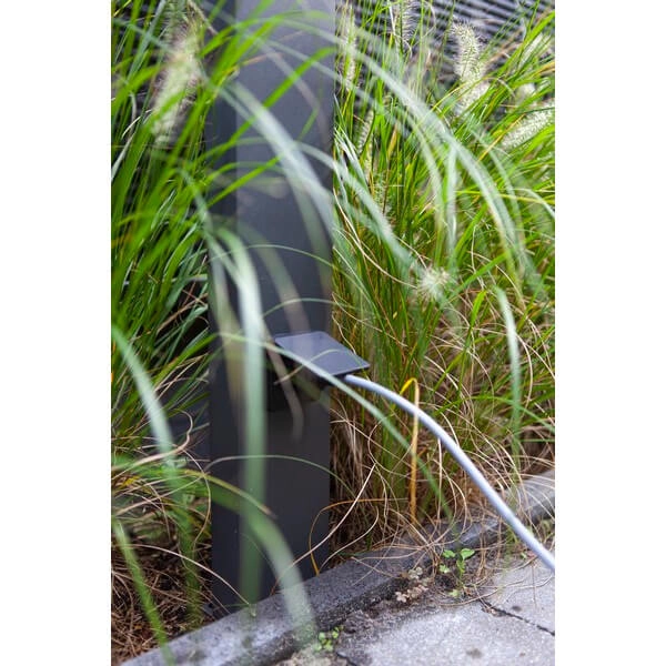 Stojący słupek z gniazdkiem CUBA 7193805118 Lutec IP54 LED 12,2W 3000Kszary