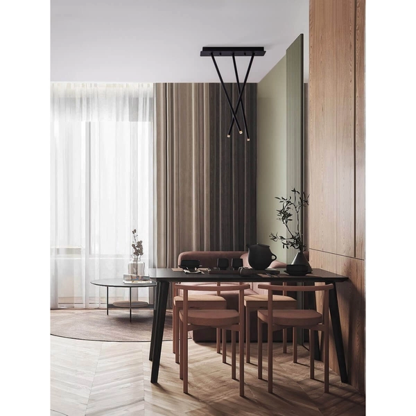 Potrójna lampa sufitowa z regulacją ARANI LE44706 LED 8W 3000K czarny