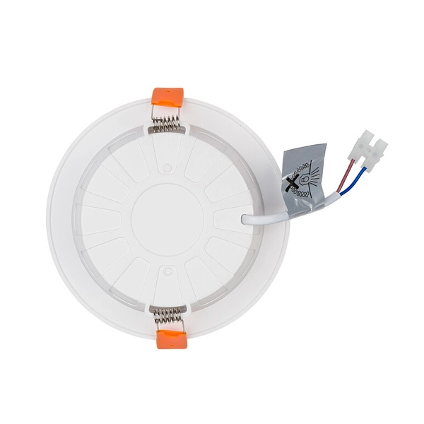 Sufitowa LAMPA wpust KOS 8778 Nowodvorski okrągła OPRAWA LED 10W 4000K łazienkowa IP44 biała