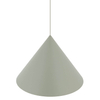 Salonowa lampa wisząca ZENITH 11482 stożek szałwiowy