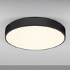 Okrągła lampa sufitowa GESELL LE44409 LED 30W 3000K dysk czarna biała