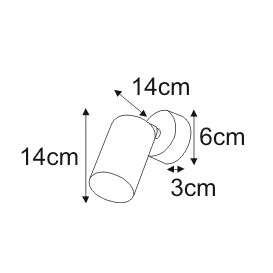 Kinkiet LAMPA ścienna Monti K-4408 Kaja metalowa OPRAWA regulowana reflektorek tuba czarna