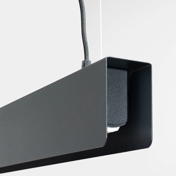 Lampa wisząca na listwie Spark SL.1395 belka podłużna czarna