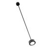 Zwisowa lampa czarna BAR ruchomy reflektor 1xGx53 do biura 41672