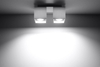 Downlight LAMPA sufitowa SL.0065 metalowa OPRAWA kostki białe