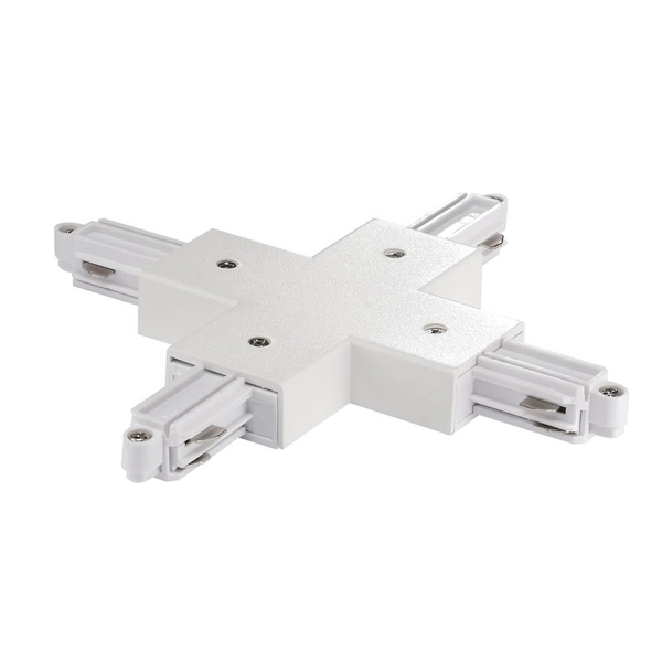 Szynowy łącznik-X do systemu szynowego Link 86079901 1-fazowy biały