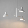 Wisząca lampa kuchenna Artis biały zwis loft metalowy