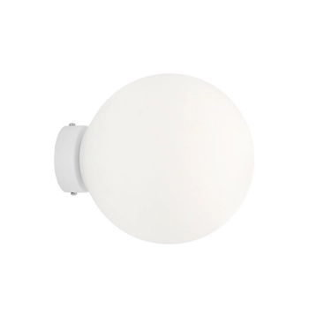 Kulisty kinkiet nowoczesny Ball 1076C_M Aldex biały do przedpokoju okrągły