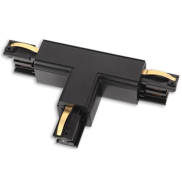 Łącznik typu "T" do szyn DOBAC MHT1-T/L-BK TRACK Maxlight lewy czarny