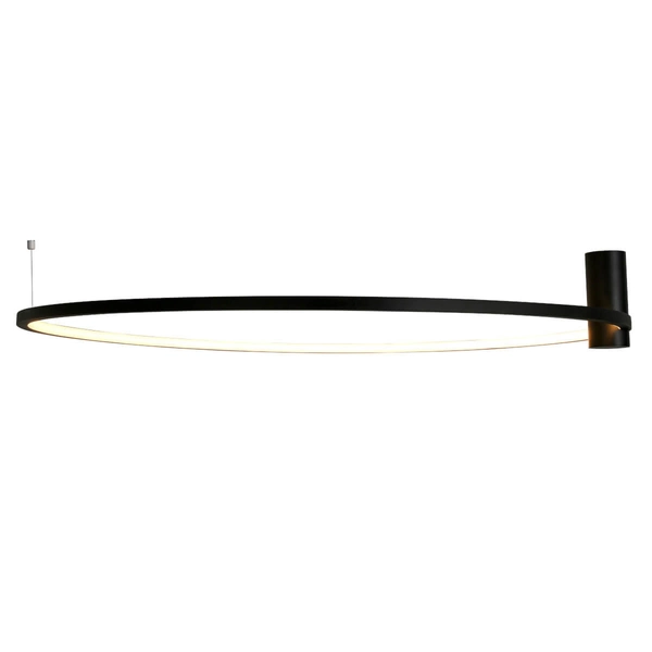 Sufitowa lampa Ringa CL0112-L-BK LED 45W 3000-4000K pierścień IP44 czarny