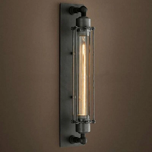 Kinkiet LAMPA ścienna CGNEMOKINKIETBLACK COPEL marynistyczna OPRAWA metalowa drut czarny matowy