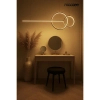 Wisząca lampa z pierścieniami RAGE złota MSE1501100555 1xLED 30W 3000K ringi