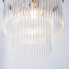 Salonowa lampa wisząca Marietta 112572 na łańcuchu mosiądz