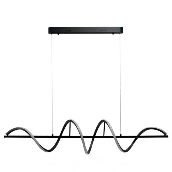 Spiralna lampa wisząca MEMPHIS AZ6815 LED 55W 3000K czarna