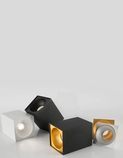 Sufitowa lampa ruchoma CHIVACOA LE61454 kostka czarna