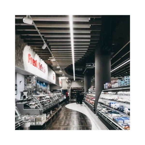 Lampa podłużna sufitowa LHP60NW LED 60W 4000K sklepowa IP54 biała