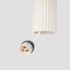 Skandynawska lampa wisząca KARBON SL.1595 potrójna beżowa