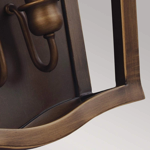 Elewacyjna lampa do ogrodu Yarmouth FE-YARMOUTH-3W mosiądz