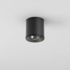 Lampa sufitowa do łazienki czarna QRLED next downlight LED 6W 3000K spot IP44 47063-L930-W3-00-12