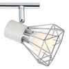 LAMPA sufitowa VERVE 92-61348 Candellux regulowana OPRAWA listwa SPOT druciane reflektorki loft chrom białe
