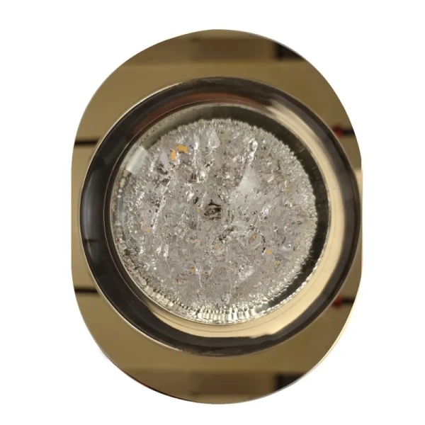 Złota lampa ścienna EUFORIA AZ6741 1xLED 6W 3000K glamour do jadalni