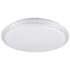 Plafon LAMPA sufitowa IRINA 310767 Polux glamour OPRAWA okrągła LED 36W 2700-6500K z efektem gwiazd biały