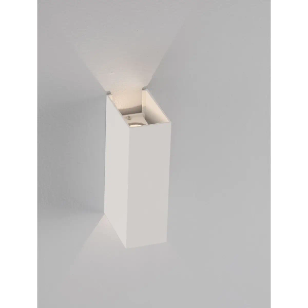 Ogrodowa lampa ścienna góra-dół ISOVIRA LE75226 LED 4W 3000K IP54 biała