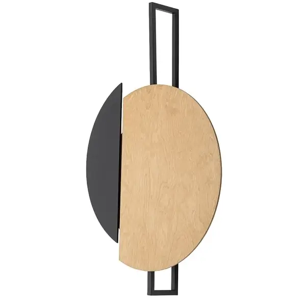 Naścienna lampa Sunset Natural C 10578 Nowodvorski sun drewniana