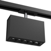 Ledowa lampa do szyn Glare 6323 BROSline LED 2W 4000K podłużna czarna