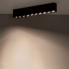 Natynkowa sufitowa lampa Midi 10056 Nowodvorski LED 40W 3000K czarna