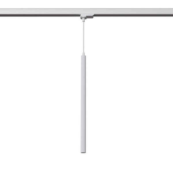 Wisząca lampa minimalistyczna trzyfazowa ARCHE MYL.00271 tuba biały