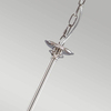 Wisząca lampa świecznikowa Finsbury Park FP9-POL-NICKEL Elstead nikiel