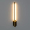 Minimalistyczny kinkiet Milano ABR-KMF-8W Abruzzo LED 8W 3000K złoty